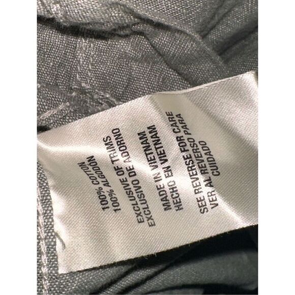 Nice Woolrich Short Sleeve Static Heathered Gray/grreen Button Down Shirt Men’s - Picture 5 of 7